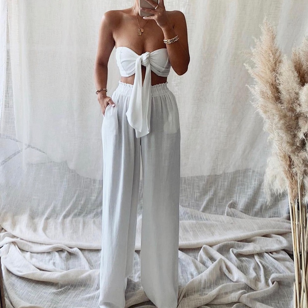 2 piece Linen Set (READ DESCRIPTION FIRST)